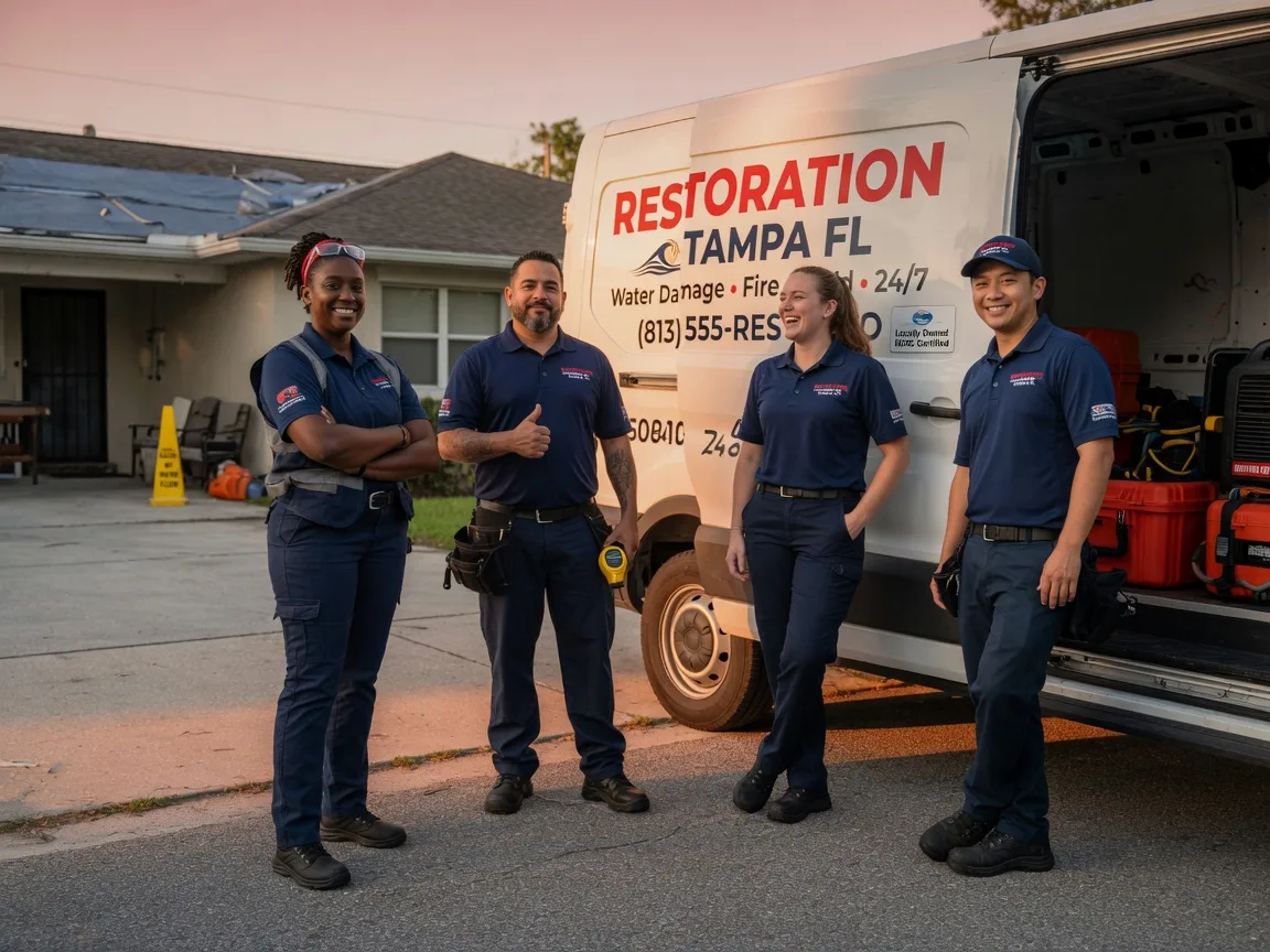 Water Damage Restoration company in Poynor, TX